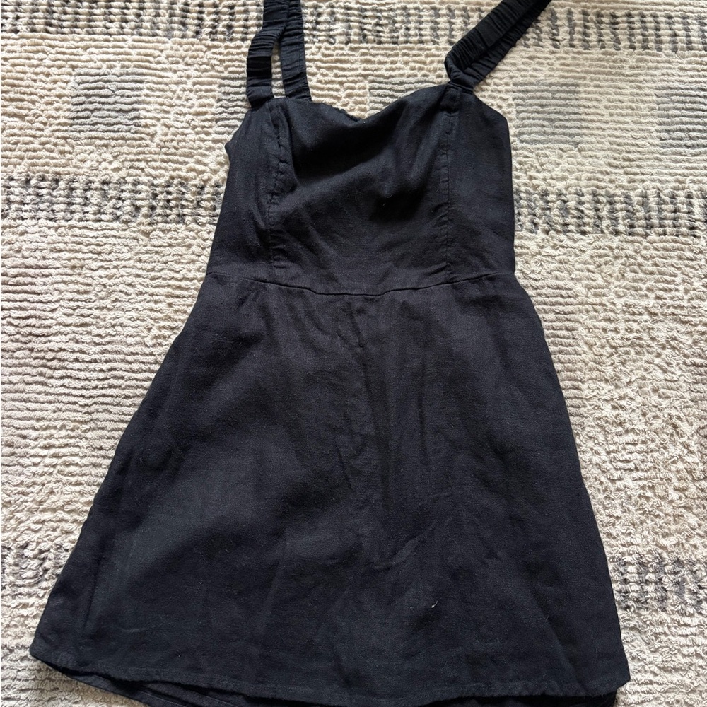 Abercrombie Strappy Black Minidress